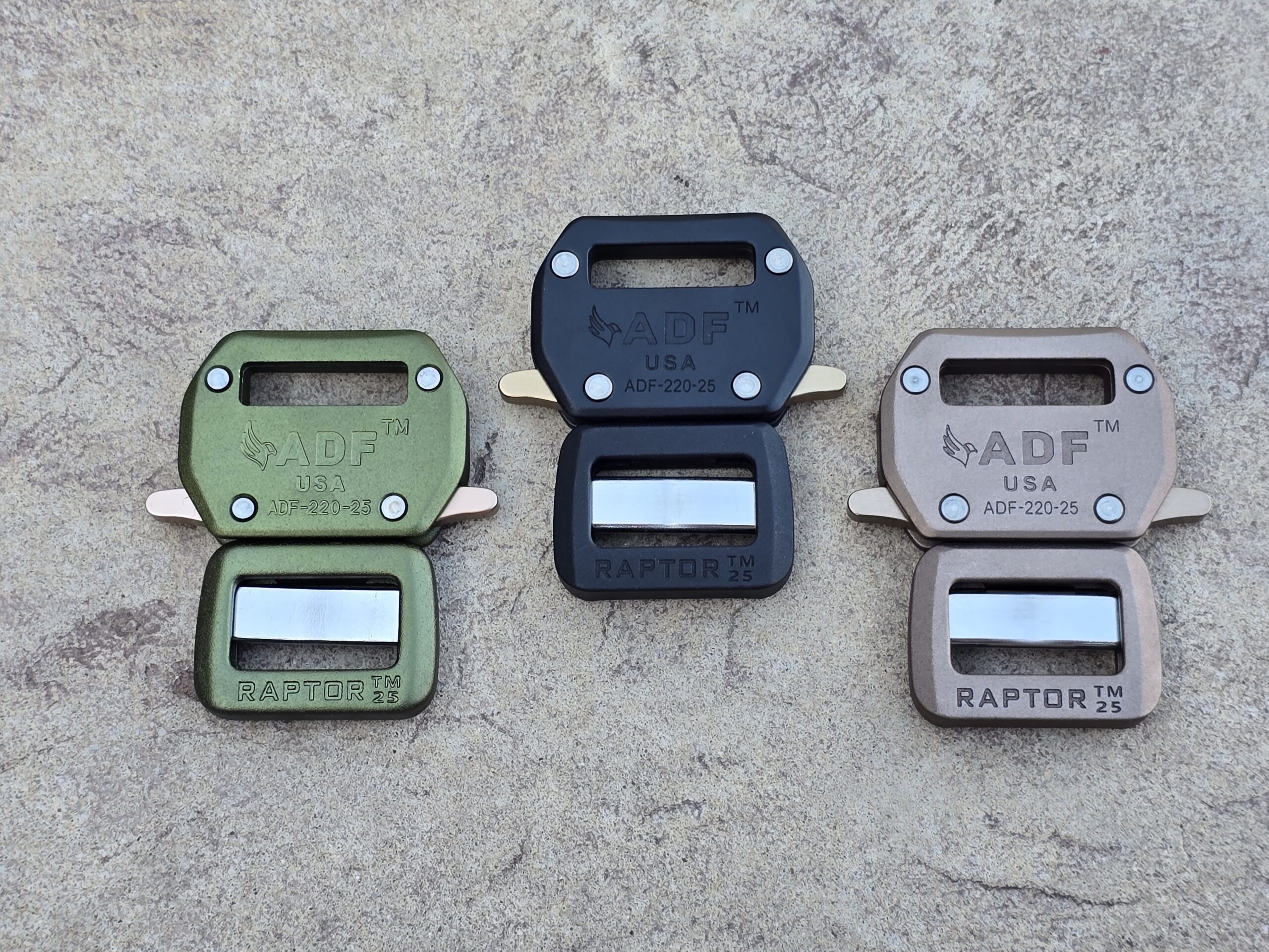 ADF RAPTOR™ BUCKLES