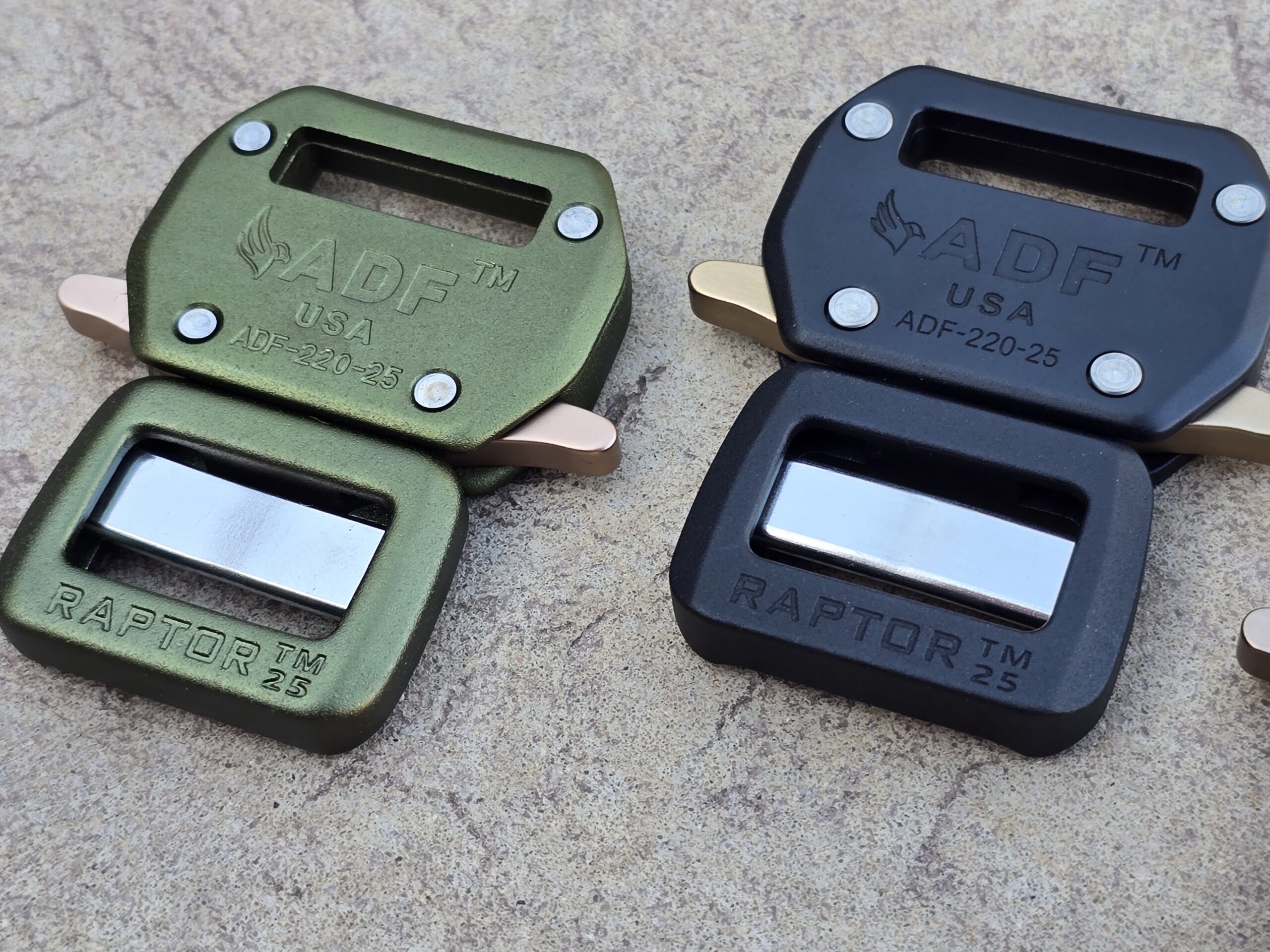 Gold Buckle Raptors ADF RAPTOR™ BUCKLES